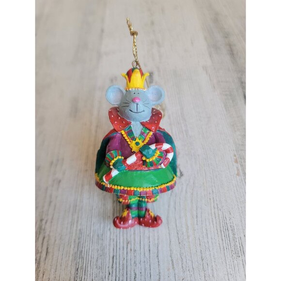 Vintage Russ berries sugar nutcracker plum fantasy's Mouse King ornament Xmas - Picture 1 of 6
